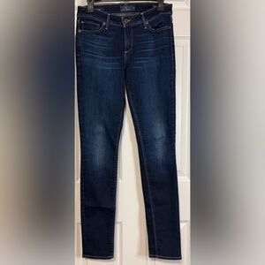 Lucky Brand Lolita Skinny Jeans Dark Wash Women’s Size 4 Mid Rise Stretch Denim